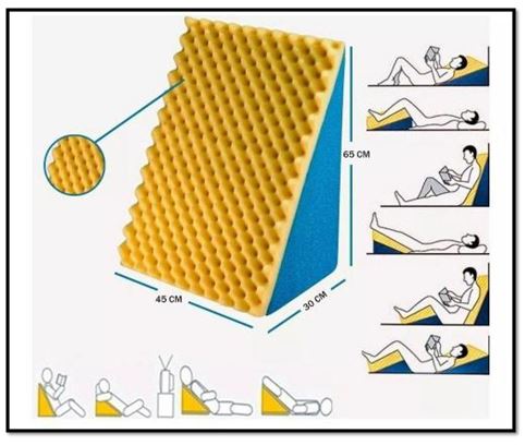 encosto triangular unico