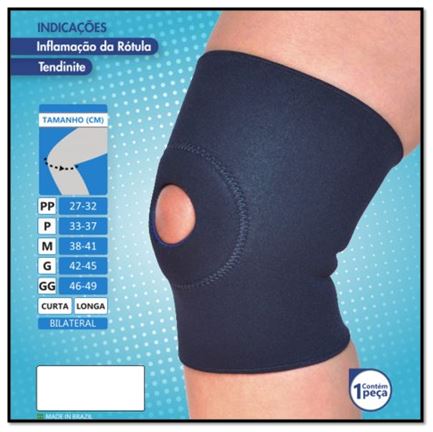 joelheira com orificio