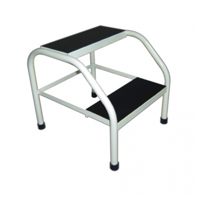 Escada dois degraus em aço - Vagalumy