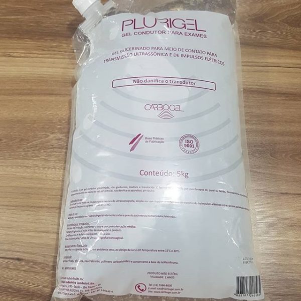 Gel Clínico Condutor – Sachê 5kg – CarboGel ULT 1
