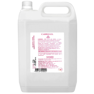 Gel Clínico Condutor - Galão 5kg - CarboGel ULT