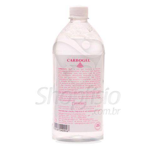 Gel Clínico Condutor – Pote De 1kg – CARBOGEL ULT 1