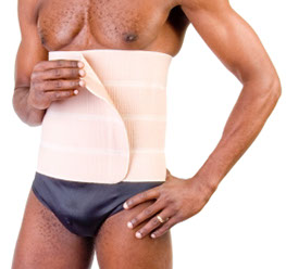 Faixa com elástico rígido, com 4 gomos