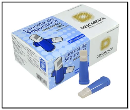 lanceta descarpack